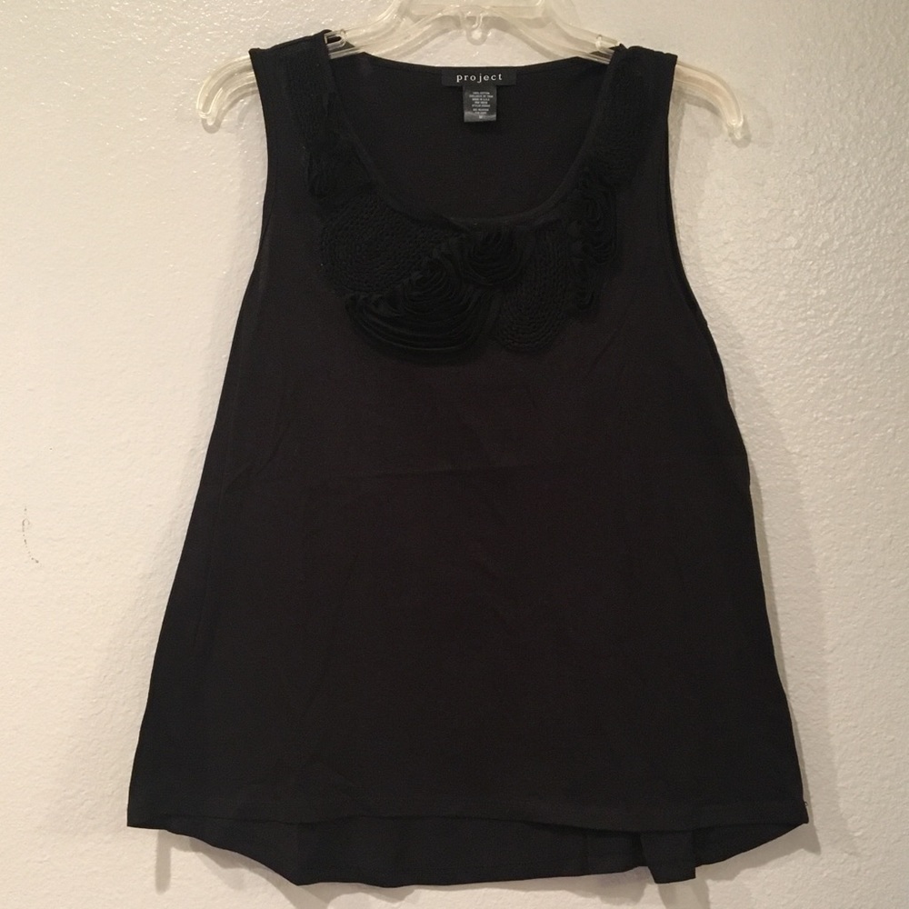 🌷4/$15 Project Women’s Black Tank Size M